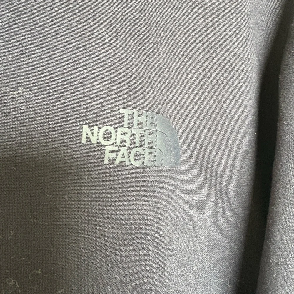 The North Face Man’s Best Full Zip Hoodie Medium Black Double Logo‎ Pockets EUC